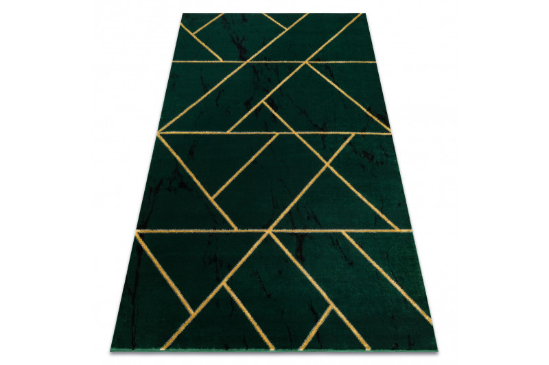 Kusový koberec Emerald geometric 1012 green and gold č.9