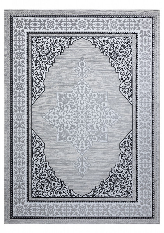 Kusový koberec Gloss 8490 52 Ornament ivory/grey č.1