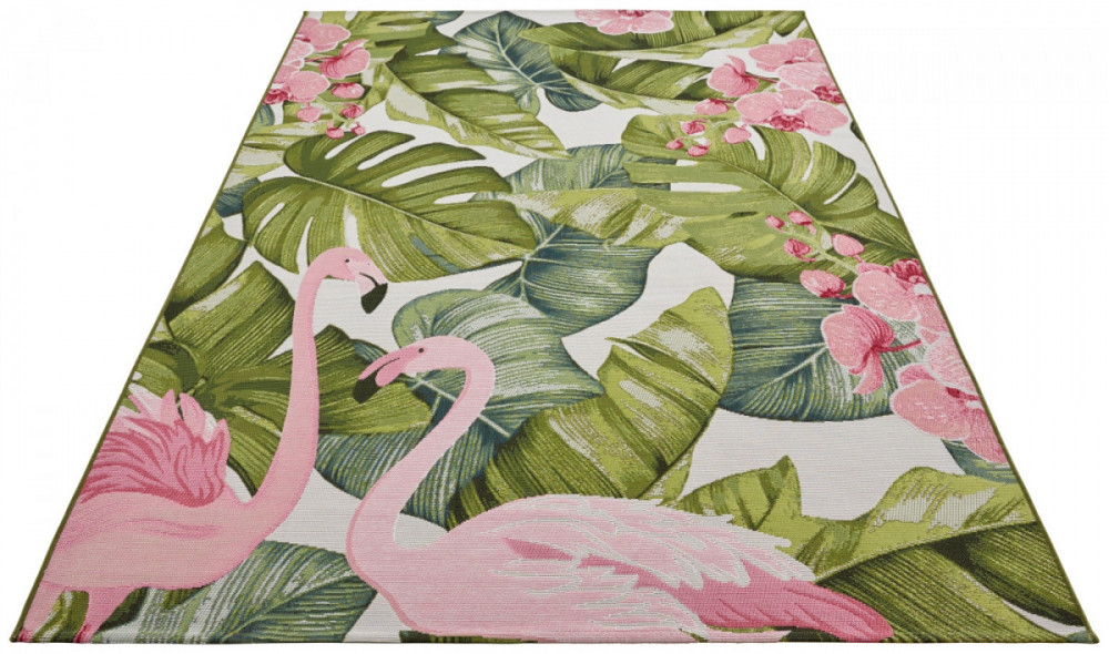 Kusový koberec Flair 105614 Tropical Flamingo Multicolored – na ven i na doma č.4