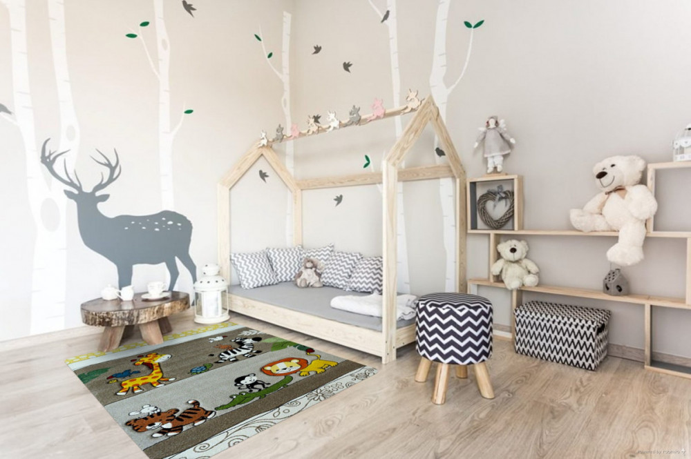 Dětský kusový koberec Smart Kids 22310 Beige č.5