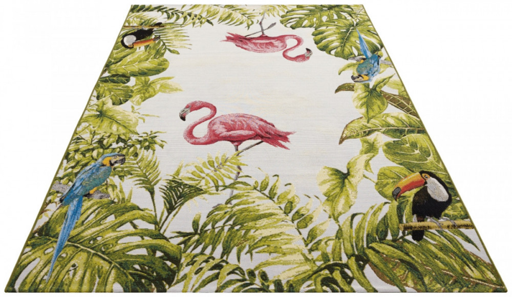 Kusový koberec Flair 105616 Tropical Birds Multicolored – na ven i na doma č.4