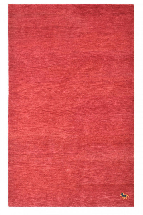 Ručně všívaný kusový koberec Asra wool red č.1