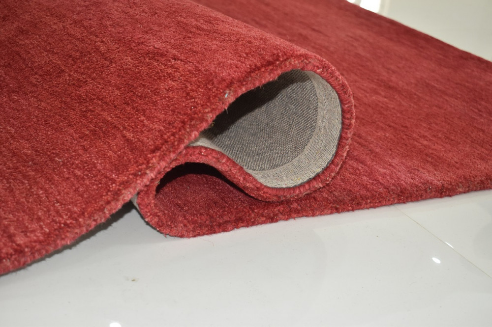 Ručně všívaný kusový koberec Asra wool red č.2