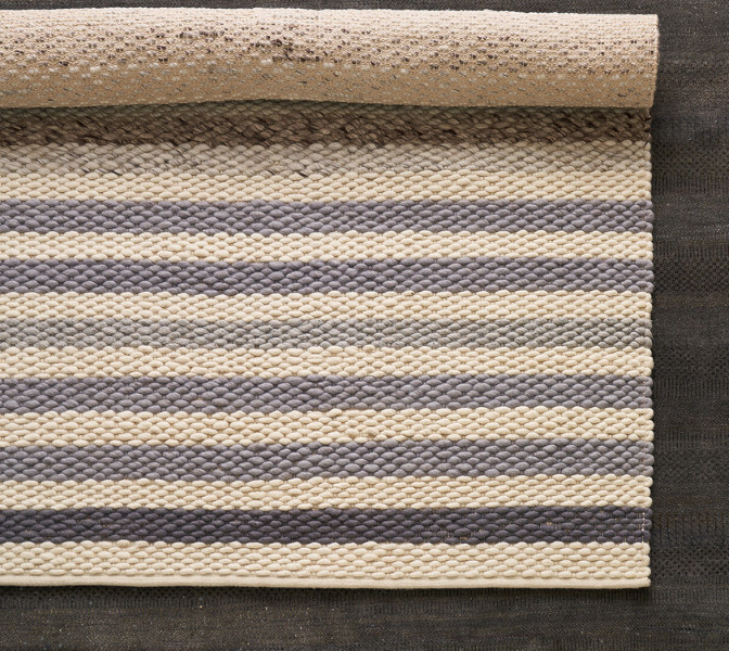 Ručně vázaný kusový koberec MCK Strop DE 2263 Pastel Brown Mix č.2