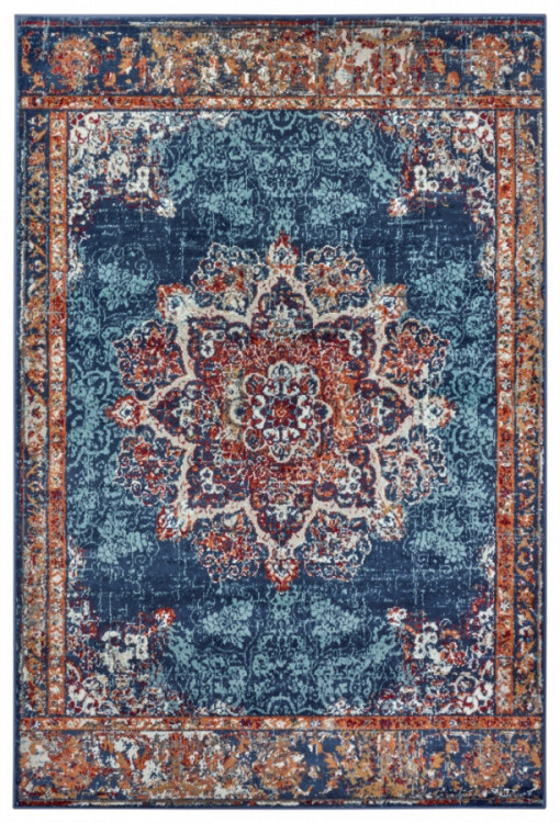 Kusový koberec Luxor 105637 Maderno Blue Multicolor č.1