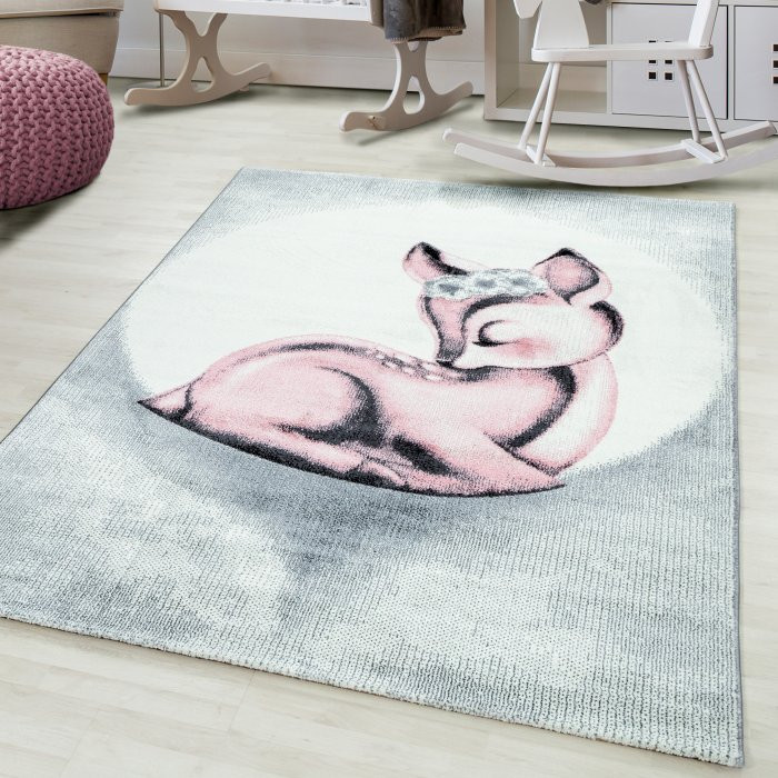 Dětský koberec Bambi 850 pink - 120 x 170 cm č.1