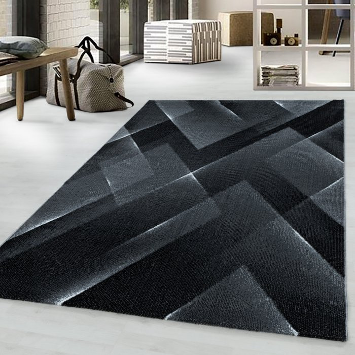 Kusový koberec Costa 3522 black - 120 x 170 cm č.2