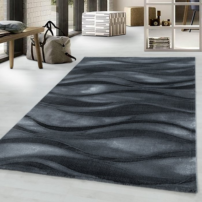 Kusový koberec Costa 3528 black - 120 x 170 cm č.2