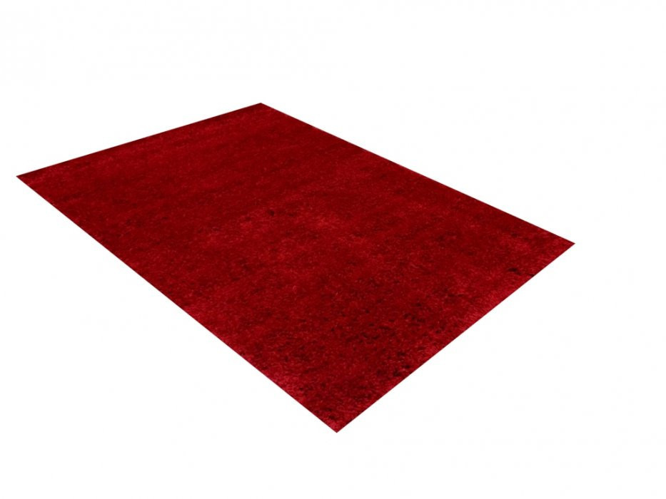 Kusový koberec Dream Shaggy 4000 red - Kulatý průměr 80 cm č.9