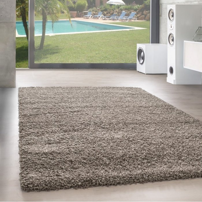 Kusový koberec Dream Shaggy 4000 taupe - 120 x 170 cm č.2