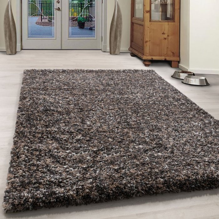 Kusový koberec Enjoy shaggy 4500 taupe - 120 x 170 cm č.1