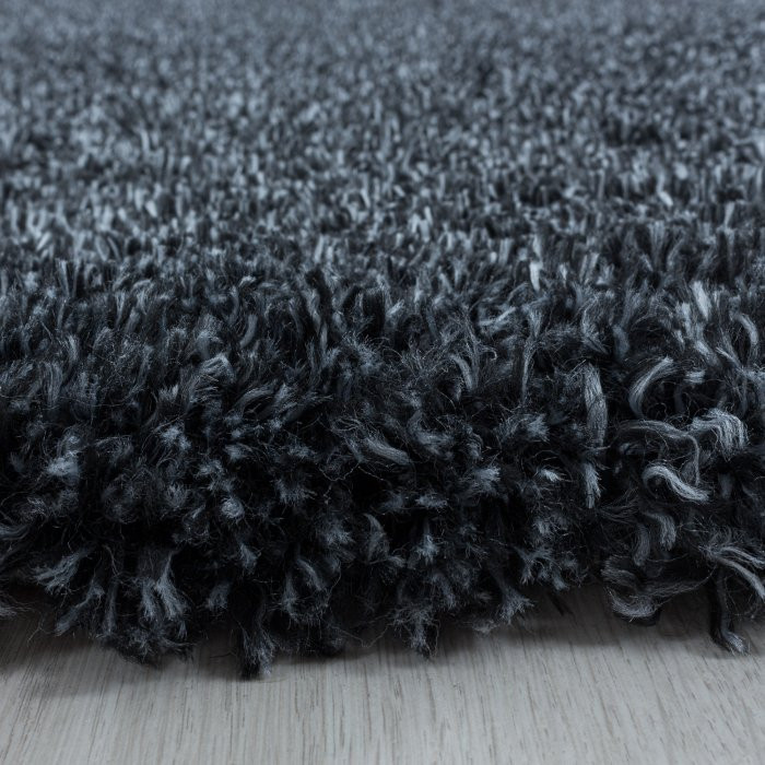 Kusový koberec Fluffy shaggy 3500 antraciet - 80 x 150 cm č.5