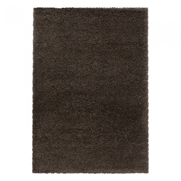 Kusový koberec Fluffy shaggy 3500 brown - 80 x 150 cm č.1