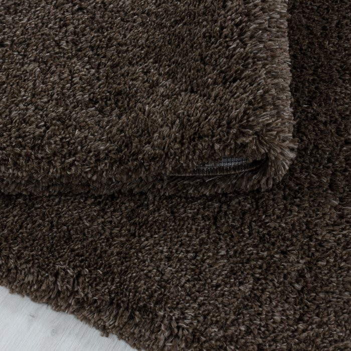 Kusový koberec Fluffy shaggy 3500 brown - 80 x 250 cm č.6