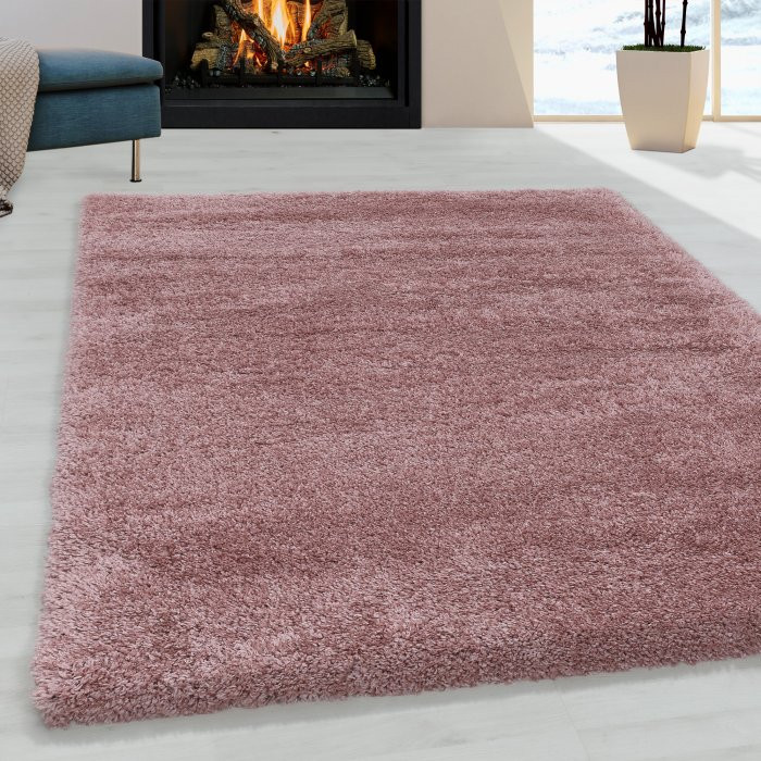 Kusový koberec Fluffy shaggy 3500 rose - 160 x 230 cm č.2