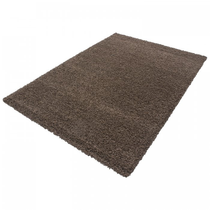 Kusový koberec Life Shaggy 1500 brown - Průměr 160 cm č.2