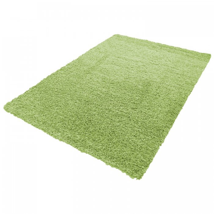 Kusový koberec Life Shaggy 1500 green - Průměr 80 cm č.2