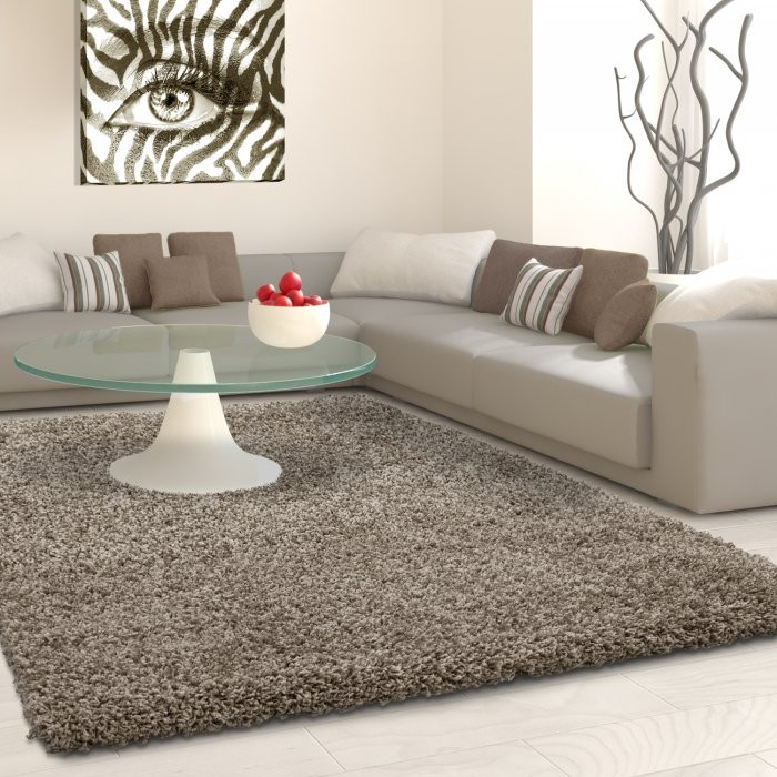 Kusový koberec Life Shaggy 1500 taupe - 140 x 200 cm č.5