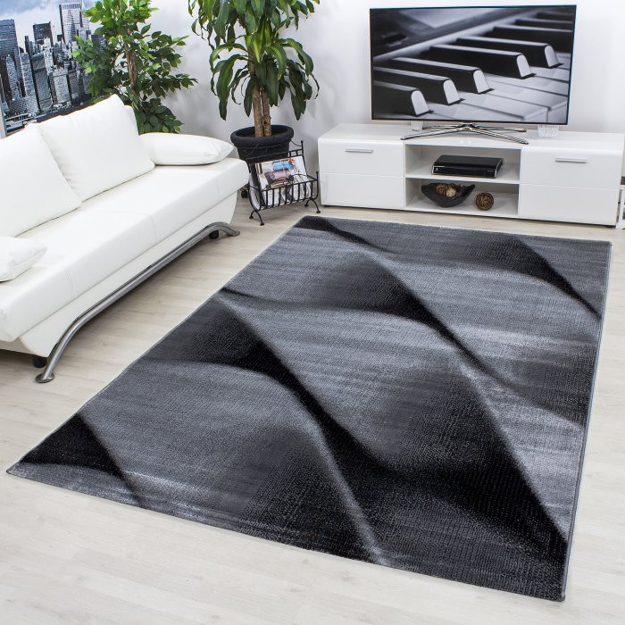 Kusový koberec Parma 9240 black - 280 x 370 cm č.5