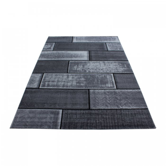 Kusový koberec Plus 8007 black - 120 x 170 cm č.1