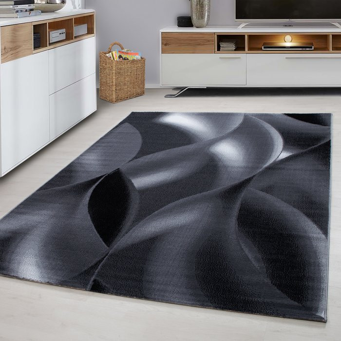 Kusový koberec Plus 8008 black - 160 x 230 cm č.2