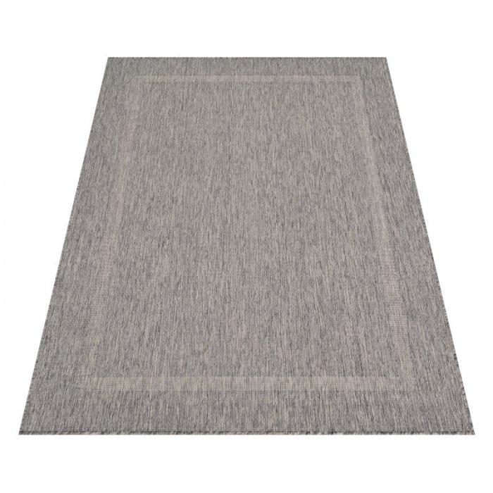 Kusový venkovní koberec Relax 4311 grey - Kruh 120 cm průměr č.2