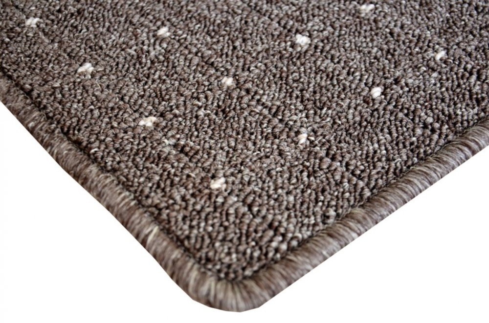 Kusový koberec Udinese hnědý - Kulatý 200 cm průměr č.3