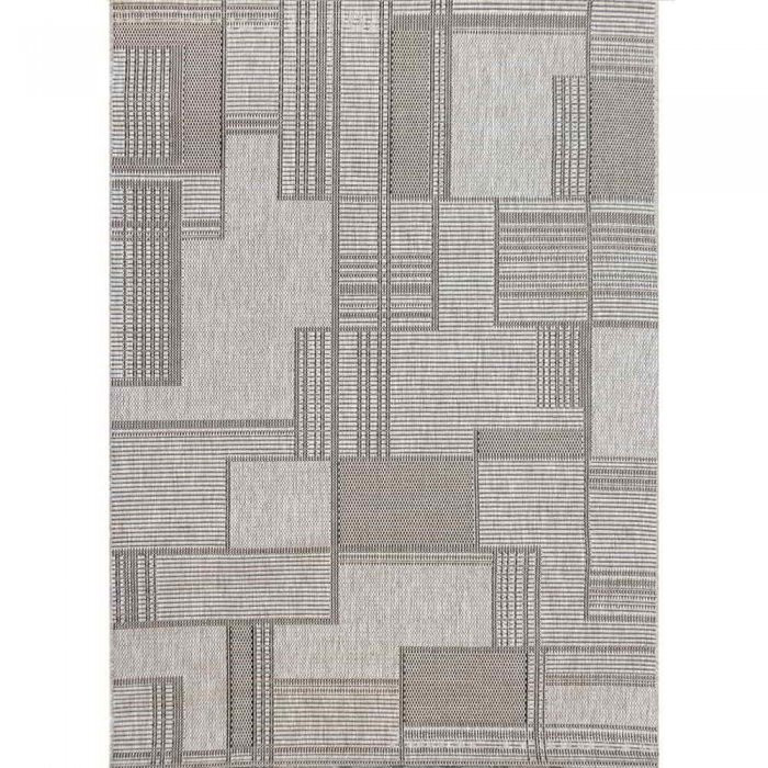 Kusový koberec Flat 20632 silver/black - 200 x 290 cm č.1