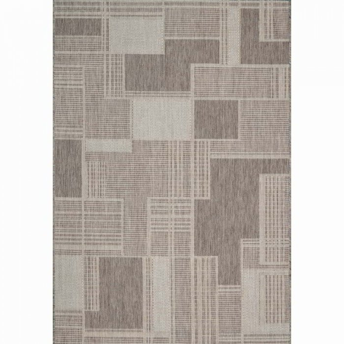 Kusový koberec Flat 20632 taupe/champagne - 60 x 110 cm č.1