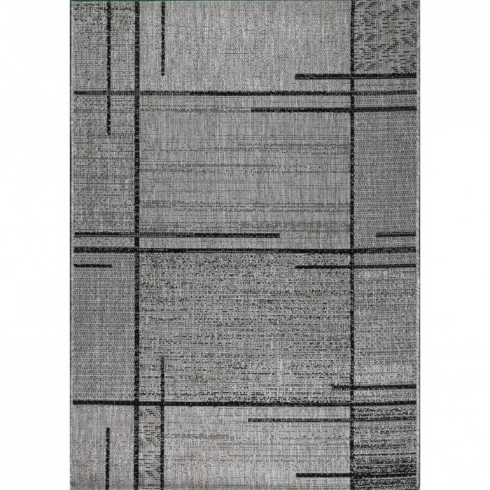 Kusový koberec Level 20516 silver/black - 120 x 170 cm č.1