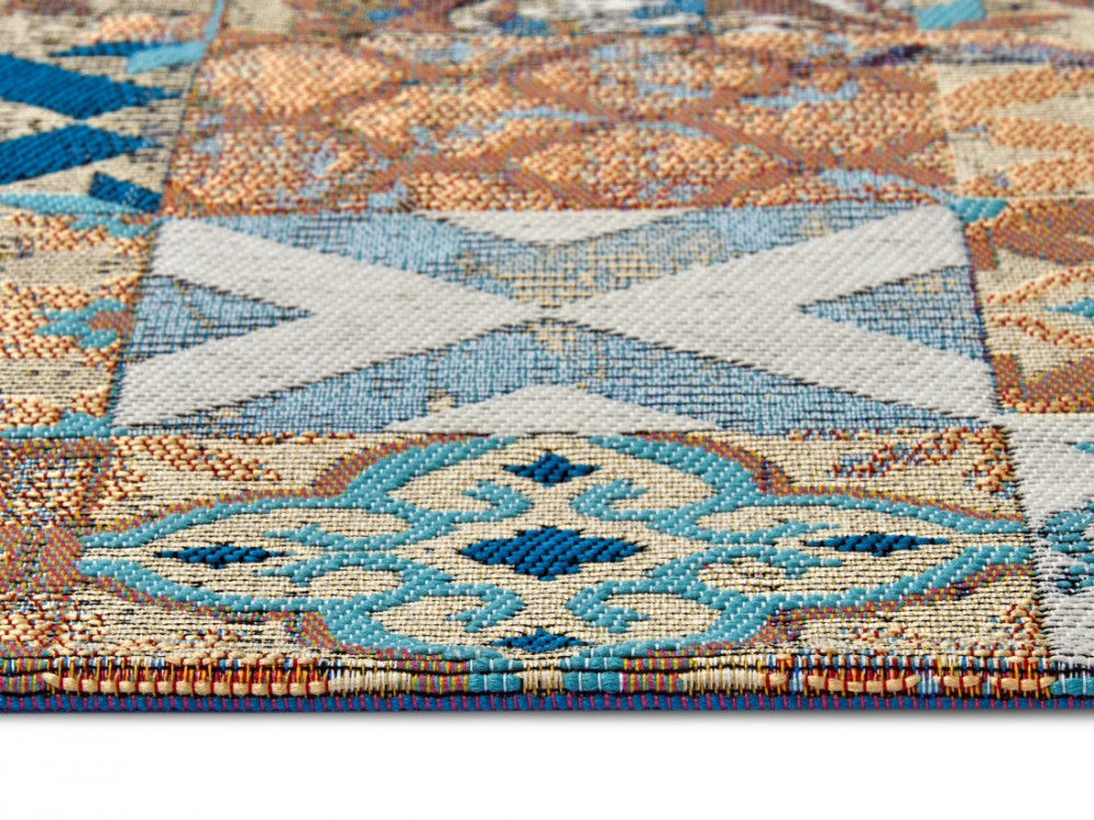 Běhoun Cappuccino 105880 Mosaik Blue Multicolored č.4