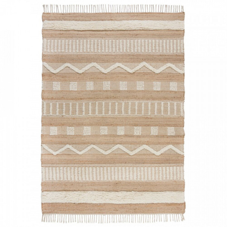 Kusový koberec Jubilant Medina Jute Natural/Ivory č.1