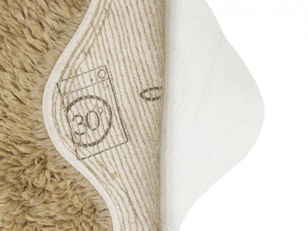 Vlněný koberec Woolly - Sheep Beige č.7