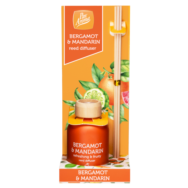 Difuzér bytový PAN AROMA Bergamot-mandarinka 50ml č.1