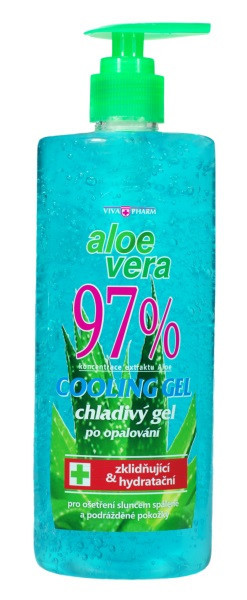 Zklidňující gel s Aloe vera 97% 500 ml č.1