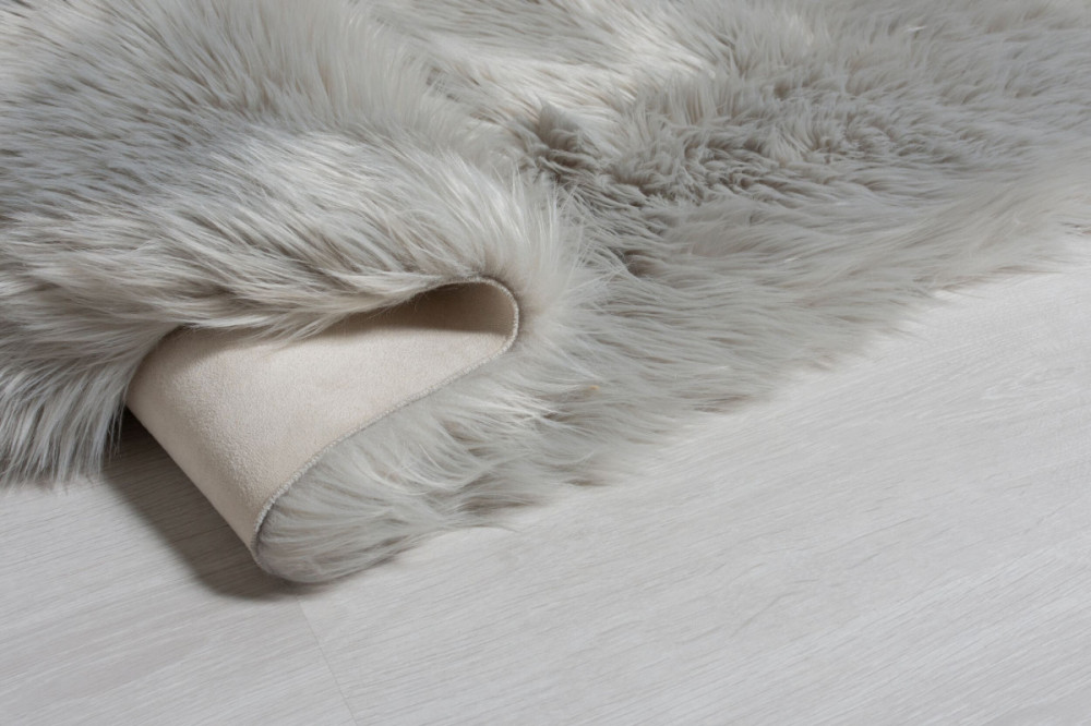 Kusový koberec Faux Fur Sheepskin Grey č.2