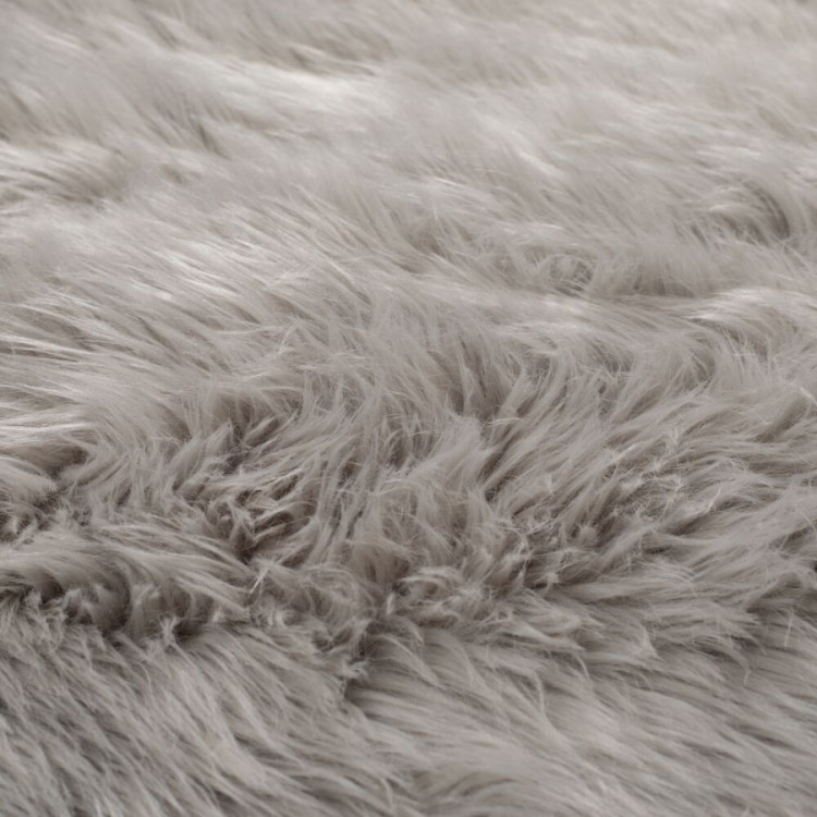 Kusový koberec Faux Fur Sheepskin Grey č.4