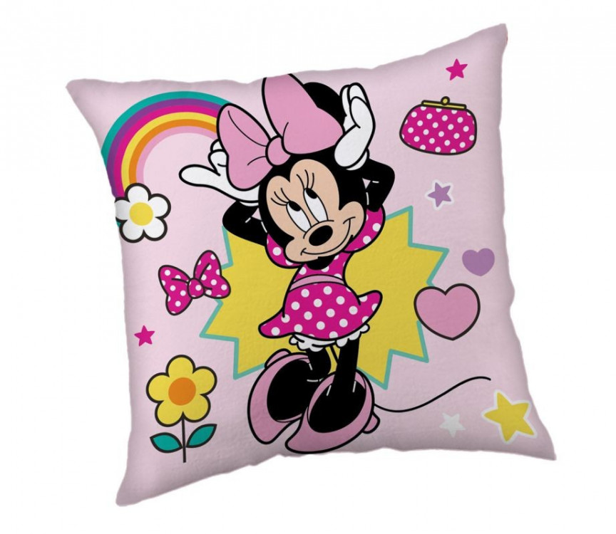 Polštářek micro fleece Minnie 40 x 40 cm č.1