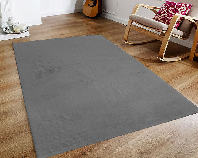 Kusový koberec Cozy 1453 dark grey - 60 x 100 cm č.3