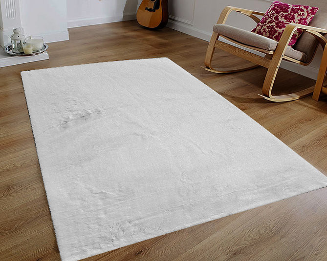 Kusový koberec Cozy 1453 white - 60 x 100 cm č.3