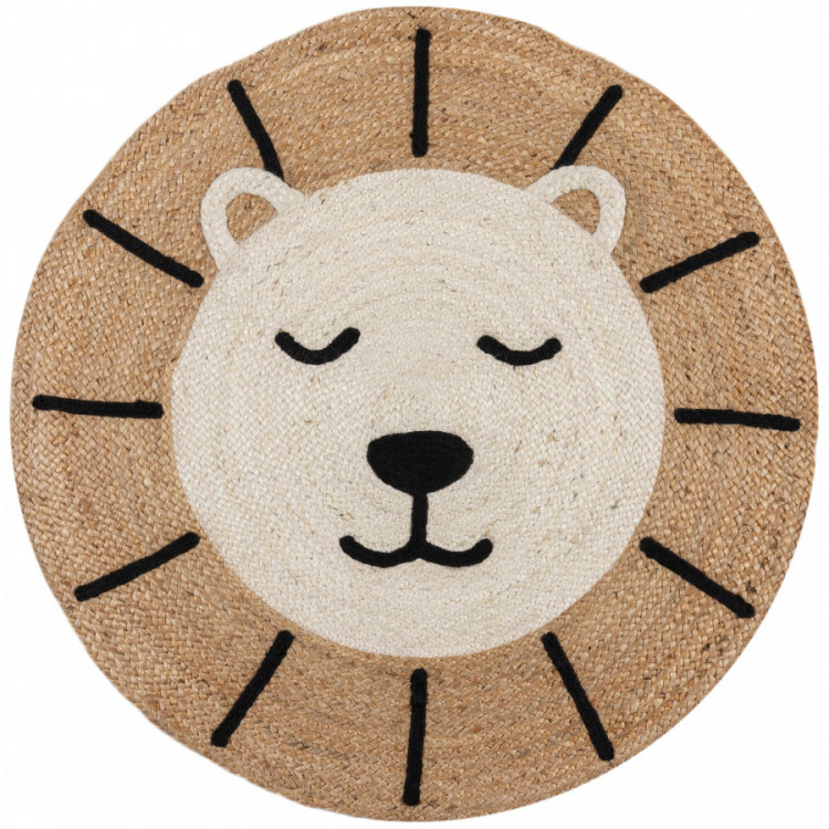 Dětský koberec Jute Kids Lion Natural č.1