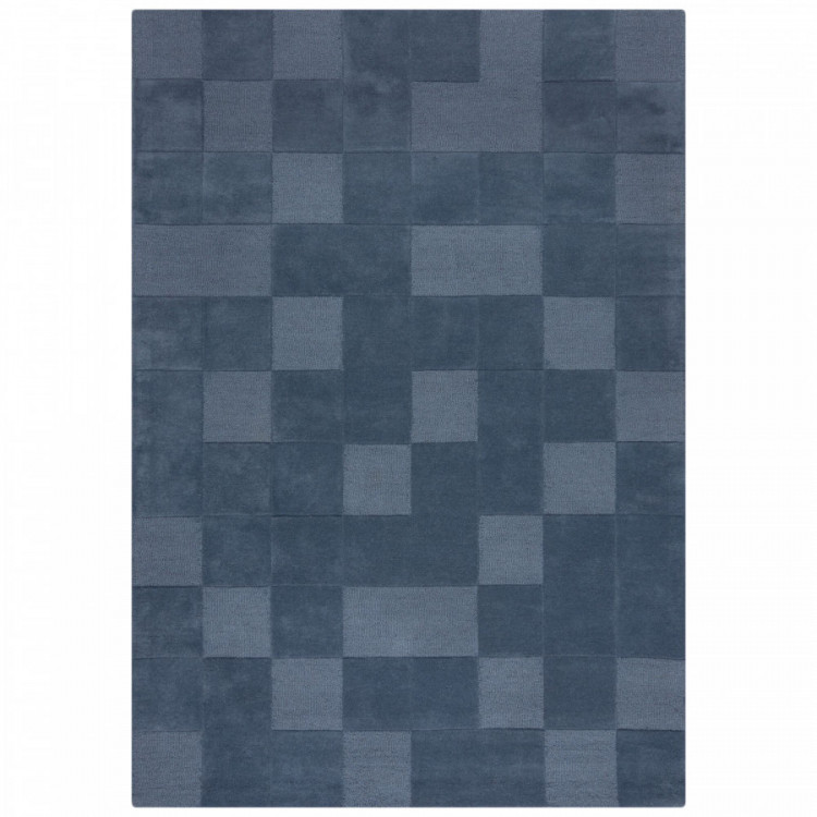 Kusový koberec Moderno Checkerboard Blue č.1