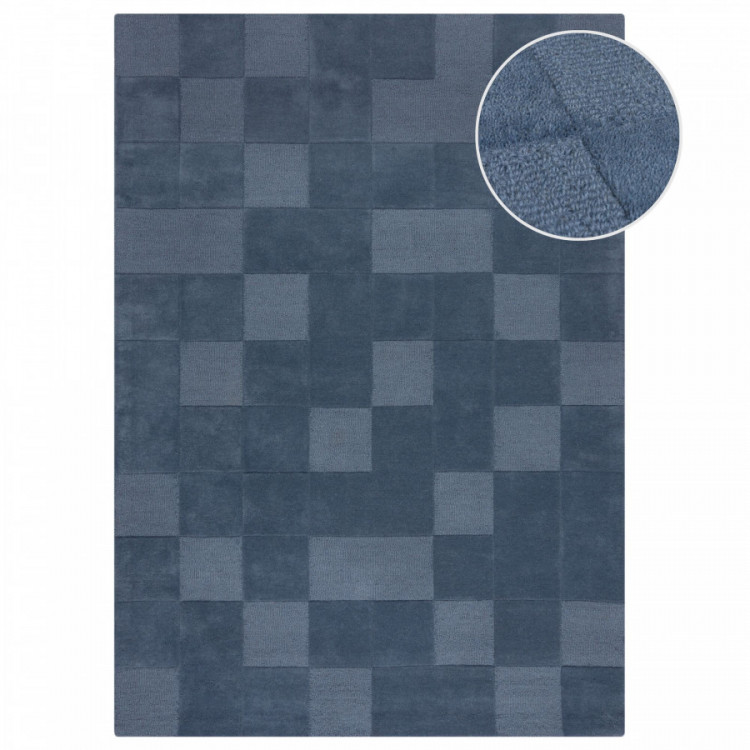 Kusový koberec Moderno Checkerboard Blue č.6