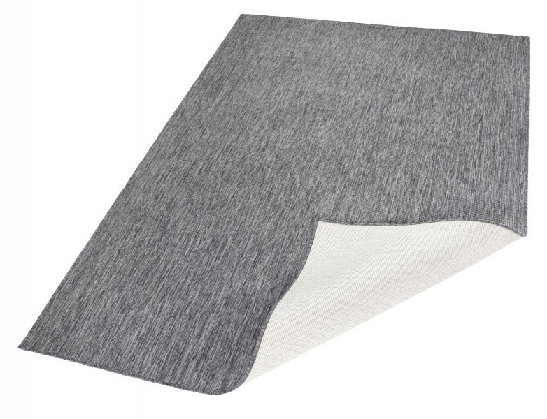 Kusový koberec Twin-Wendeteppiche 103097 grey cream – na ven i na doma č.3