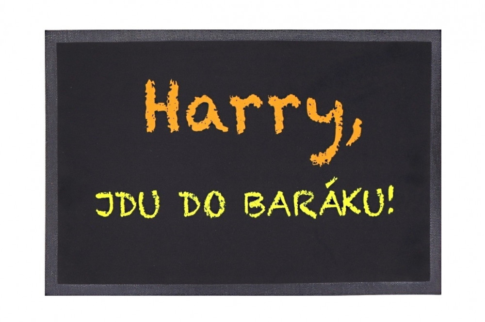 Rohožka Harry, jdu do baráku 40x60 cm č.1