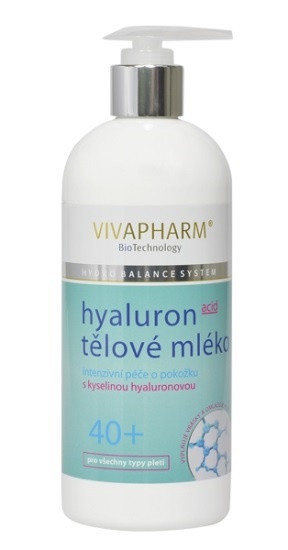 Mléko tělové s kyselinou hyaluronovou 400 ml č.1