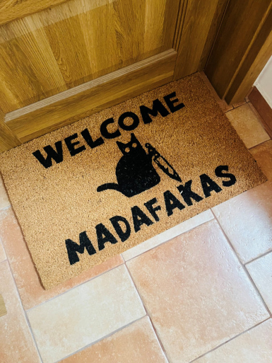 Rohožka Welcome madafakas 105668 - na ven i na doma č.6