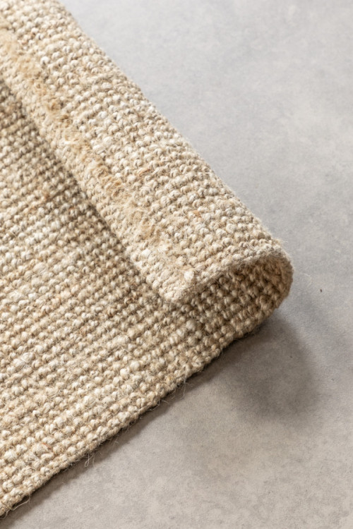 Kusový koberec Bouclé Jute 105973 Ivory White č.6