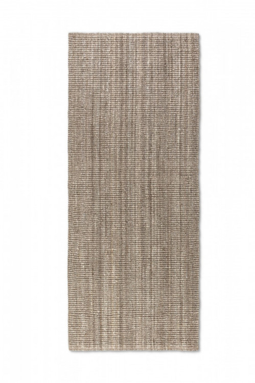 Běhoun Bouclé Jute 105975 Grey Brown č.1