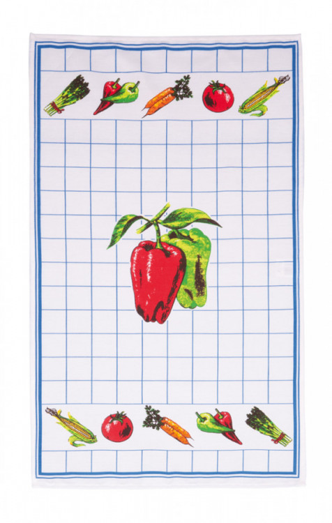 Kuchyňské utěrky ZELENINA PAPRIKA 40x70cm 2 ks č.1